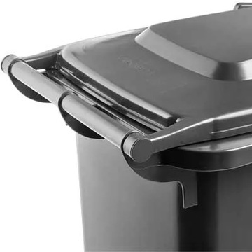 Контейнер для бытовых отходов 120л WEBER серый