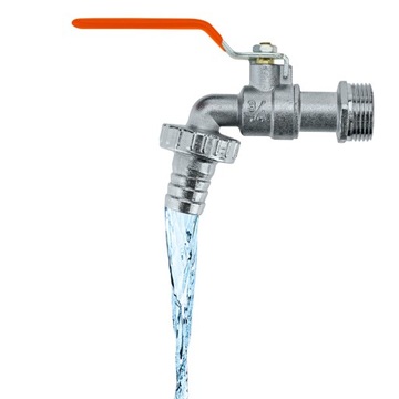 Впускной клапан 3/4 садовый шаровой кран для стального бака Mauzer