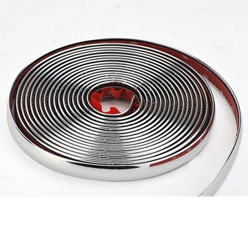 Listwa chromowana ozdobna do samochodu 6mm x 15m