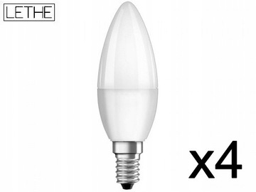 ŻARÓWKI E14 LED 2700K 3,5W 250LM=25W 25 000h 4SZT