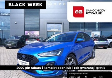 Ford Focus IV Hatchback Facelifting 1.0 EcoBoost 125KM 2024 Ford Focus BLACK WEEK 1.0 Ecoboost Hybrid 125KM ST-Line X Salon PL VAT 23