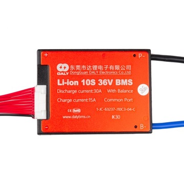 Модуль DALY Balancer BMS 10S 30A 120A 36-42V Li-ion IP67 PCM ОБЩИЙ ПОРТ