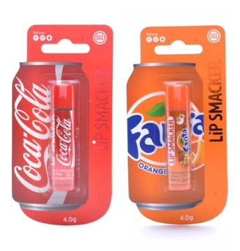 LIP SMACKER ZESTAW POMADEK CC ORIG + FANTA ORANGE