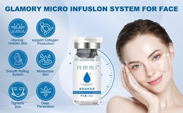 3 шт. Glamory микроинфузионная система для губ, Glamory микросистема для лица