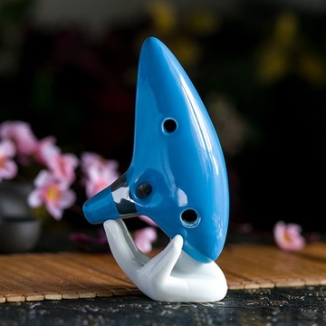 Керамическая флейта-флейта Alto C Zelda Ocarina с 12 отверстиями