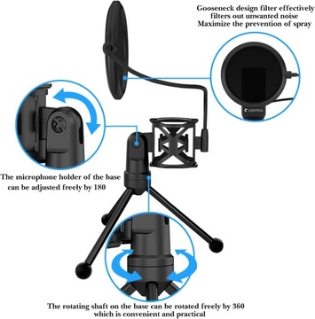 Mikrofon pojemnościowy Yanmai SB12