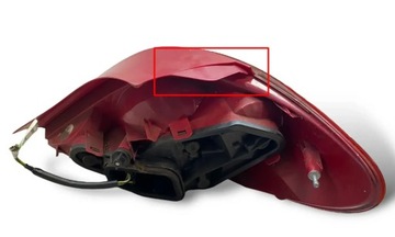 PEUGEOT 207 1400CM3 2007 LEVÝ STRANA SVĚTLA ZADNÍ HATCHBACK 9649986680