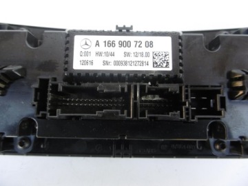 ПАНЕЛЬ ВЕНТИЛЯЦИИ КОНДИЦИОНЕРА MERCEDES ML GL W166 A1669007208