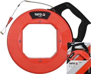 YATO PRZEPYCHACZ PRZECIĄGACZ PRZEWODÓW KABLI 30M