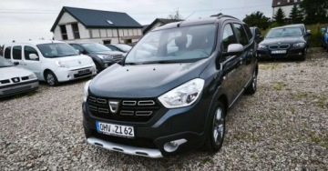 Dacia Lodgy Minivan Facelifting 1.6 SCe 102KM 2019 Dacia Lodgy Dacia Lodgy SCe 100 Stepway 1.6 Benzyna 102KM, zdjęcie 1