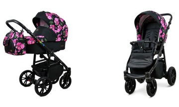 Wózek dziecięcy głęboki spacerowy BabyLux COLORLUX