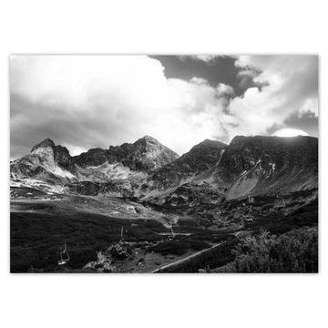 Plakaty A2 POZIOM Tatry Polskie góry Widok