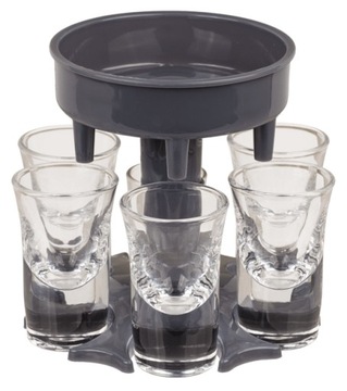 DOZOWNIK DO WÓDKI ALKOHOLU SHOTÓW 20ML + KIELISZKI