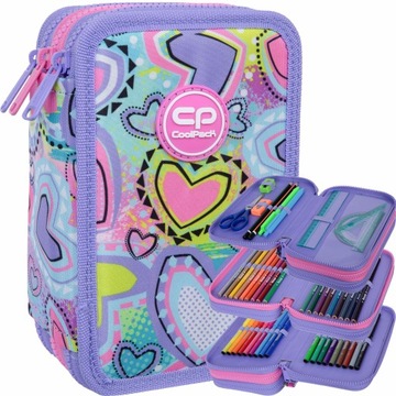 PIÓRNIK POD WYP COOLPACK JUMPER 3 PASTEL HEARTS