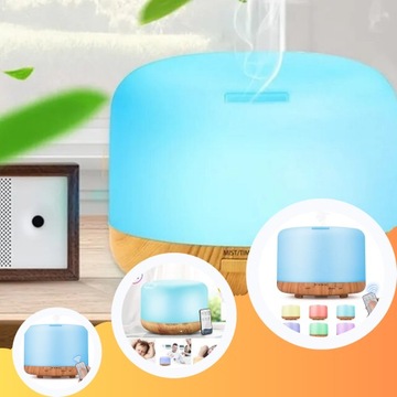 ДИФФУЗОР ДЛЯ АРОМАТЕРАПИИ С ДИСТАНЦИОННЫМ УПРАВЛЕНИЕМ УВЛАЖНИТЕЛЬ НА ДЕРЕВЯННОЙ ОСНОВЕ