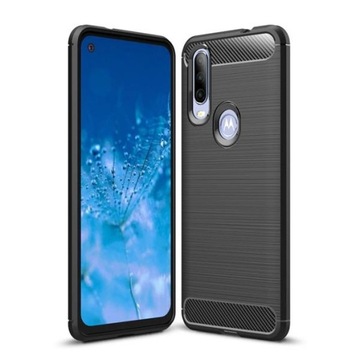 TECH-PROTECT TPUCarbon etui do Motorola One Action