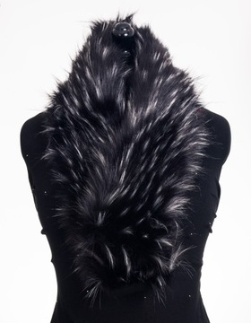 SZAL FUTRZANY OBSZYCIE FUTERKOWE EKO FUTRO JENOT