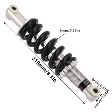 Амортизатор, диаметр отверстия 210 мм/8,3 дюйма, нагрузка 2000 фунтов, замена нагрузки 2A