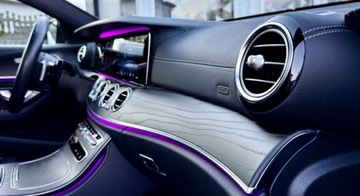 Mercedes Klasa E W213 Kombi Facelifting 2.0 E200 197KM 2020 Mercedes-Benz Klasa E AMG line PANORAMA skory el klapa KAMERA ambiente FUL, zdjęcie 32