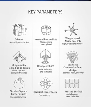 [Picube] GAN 356 R S RS 3x3x3 Magic Cube 3x3 GAN356/356RS Скорость Пазл