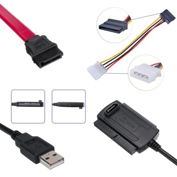 Адаптер USB IDE 3.5 2.5 SATA ATA БЛОК ПИТАНИЯ MOLEX