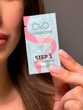 ГЕЛЬ-ЛИФТИНГ ДЛЯ ЛАМИНИРОВАНИЯ РЕСНИЦ И БРОВЕЙ ШАГОВЫЙ НАБОР 1-2-3 OkO 1 мл