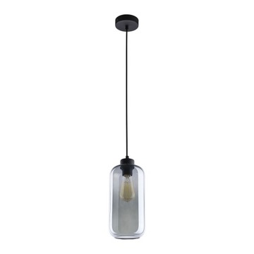 LAZIO 1P lampa wisząca E27 max15W czarna Orno