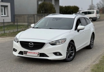 Mazda 6 III Kombi 2.2 SKYACTIV-D I-ELOOP 175KM 2013 Mazda 6 BEZ DPF navi alu ledy PISEMNA GWARANCJA w cenie Transport KREDYT, zdjęcie 8