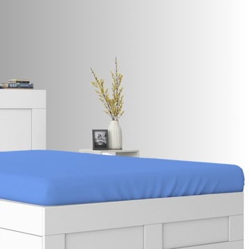 Prześcieradło JERSEY Z Gumką 60x120 Niebieski