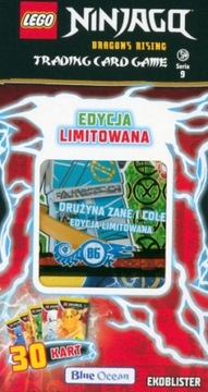 LEGO NINJAGO Ekoblister karty TCG Seria 9 Dragons Rising 5 saszetek