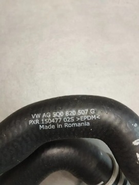 CUPRA FORMENTOR PŘÍVODY TRUBKY 5Q0820507G