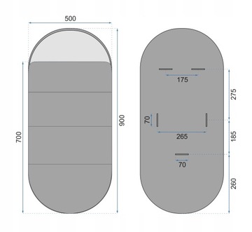 СПАЛЬНИК ДЛЯ КОЛЯСКИ С МЕХОВЫМИ УШАМИ 4 В 1