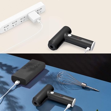 MIKSERY ELEKTRYCZNA BEZPRZEWODOWY 3 BIEGÓW CZARNY 2SZT