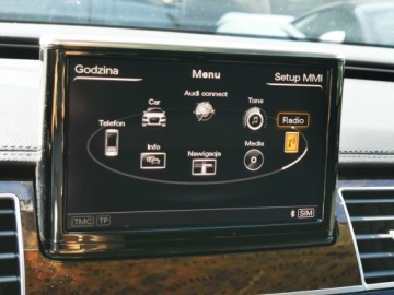 Audi A8 D4 2012 Audi A8 L Quattro 2012 Black 4.2L V8*Dokumentacja pochodzeniowa*Automat D4, zdjęcie 31