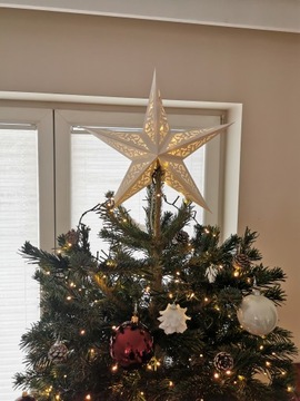3D PAPER STAR LED Рождественский витражный светильник 50СМ