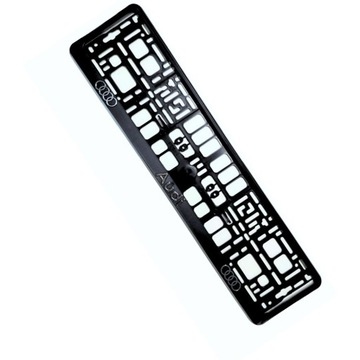 3D Ramka tablicy rejestracyjnej AUDI