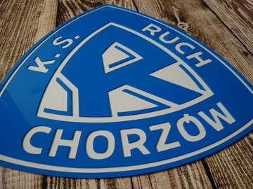 Ruch chorzów herb 3d для стены для домашнего подарка для мужа парня