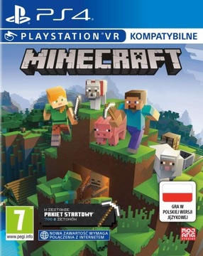 Обновление стартовой коллекции Minecraft для PS4