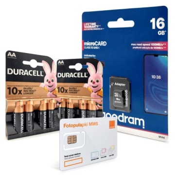 HC810M SIM SD GoodRam 16 ГБ Фотоловушка Duracell