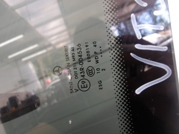 VITO W639 VIANO LONG BODY ОКНО, СПРАВА, СЛЕВА