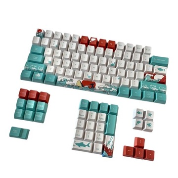 110 klawiszy sublimacja barwnika PBT DIY dla