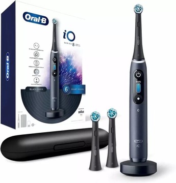 ORAL-B IO 8N BLACK ONYX SZCZOTECZKA ELEKTRYCZNA MAGNETYCZNA