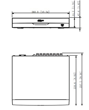 Rejestrator 5w1 DAHUA XVR5116HS-I3 /16CH 6Mpx