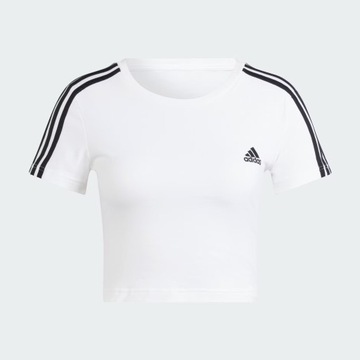 Adidas Top Damski Biały z Czarnymi Paskami IR6112 # S