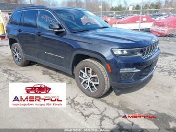 Jeep Grand Cherokee V 2024 Jeep Grand Cherokee 2024 r., 3,6L LIMITED 4X4 3.6 Benzyna 293KM
