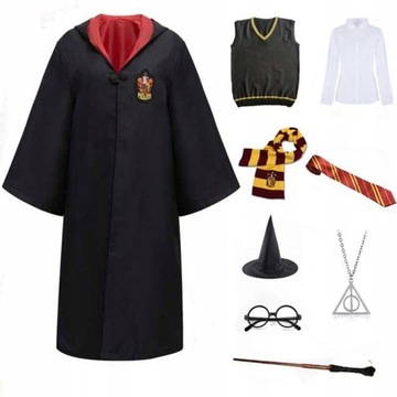 STRÓJ PRZEBRANIE HARRY POTTER ZESTAW