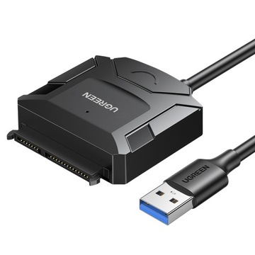 UGREEN KABEL ADAPTER DO DYSKU 2.5''/3.5''(USB A 3.0 - SATA) HDD SSD USB 3.0