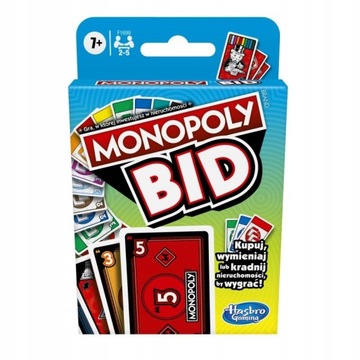 Hasbro - Gra Monopoly Bid Wersja Polska F1699