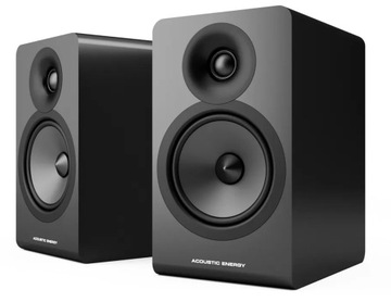 ACOUSTIC ENERGY AE100² BLACK SATIN MAŁE KOLUMNY Z WIELKIM SERCEM I DŹWIĘKIM