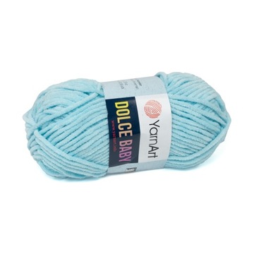 50g włóczka poliester Dolce Baby błękit 749